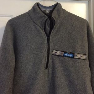 Kavu Men’s 1/4 Zip Fleece Pullover Size Medium
